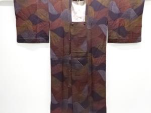 山並模様ロング道行コート